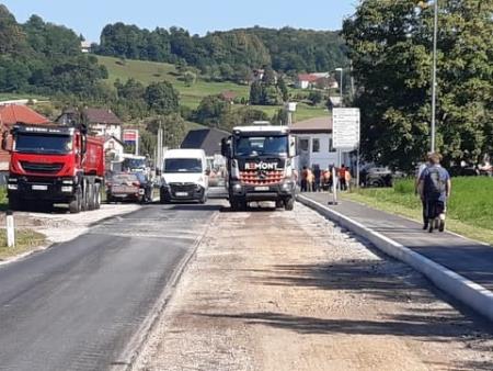 PREPLASTITEV VOZIŠČA V KOZJEM